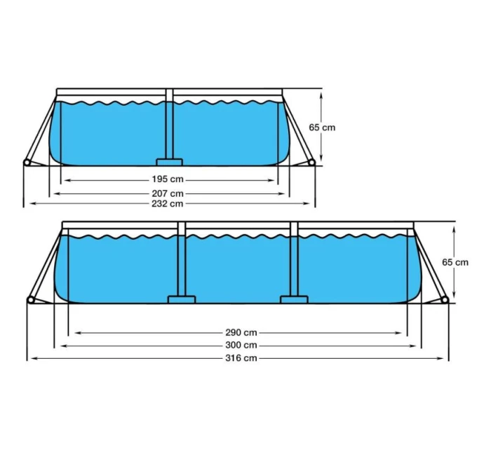 RIBEL BASIN SUPER STRONG 300x207x66CM 17771 RIBEL BASIN SUPER STRONG 300x207x66CM 17771