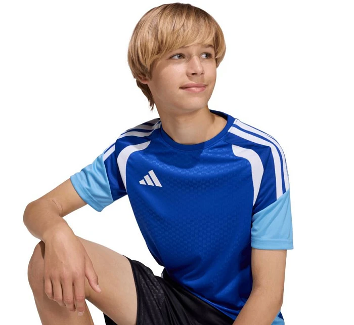 Dětské tričko Tiro 26 Competition Training modrá a modrá model 22059193 - ADIDAS Dětské tričko Tiro 26 Competition Training modrá a modrá model 22059193 - ADIDAS