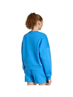 Dámská mikina adidas Essentials Small Logo Feelcozy modrá KC5280