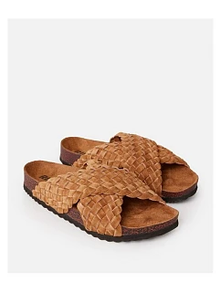 Plážové žabky RIP CURL Cayen Bloom Open Toe, tyrkysové