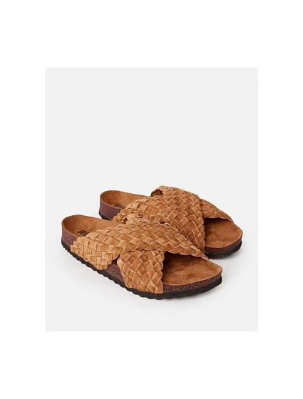 Plážové žabky RIP CURL Cayen Bloom Open Toe, tyrkysové
