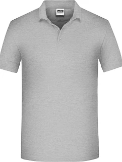 JN Pánské pracovní bio piqué polo 02.0 grey heather model 22414357 - Daiber