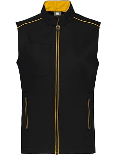 Pánská vesta "DaytoDay" 20. black/yellow model 22432155 - WK