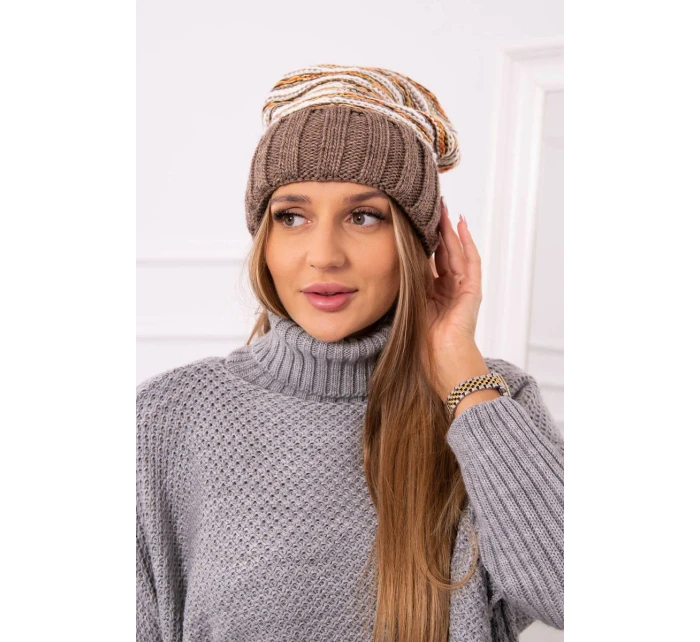 Dámská čepice Feba K330 mocca Dámská čepice Feba K330 mocca