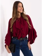 Koszula MI KS model 21717744 bordowy - FPrice