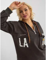 Mikina RV BL 8258.34 tmavá khaki Mikina RV BL 8258.34 tmavá khaki