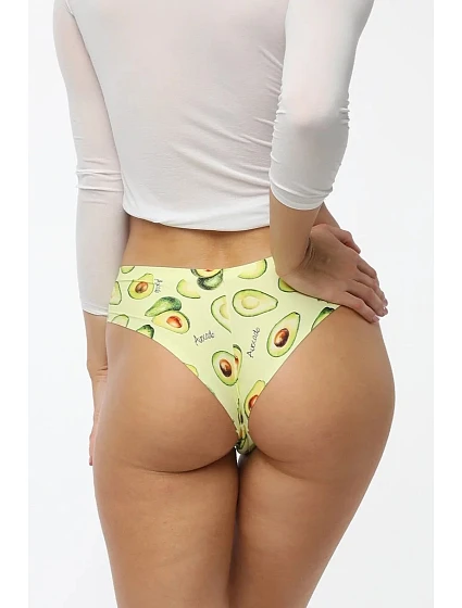 Kalhotky brasil žluté model 21080728 - Julimex Kalhotky brasil žluté model 21080728 - Julimex