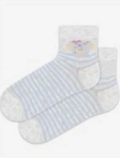 PONOŽKY TENKÉ BARVY 2-6 LETÉ DÍVKY PALEC 21-23