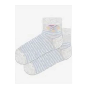 PONOŽKY TENKÉ BARVY 2-6 LETÉ DÍVKY PALEC 21-23