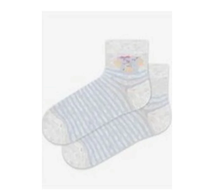 PONOŽKY TENKÉ BARVY 2-6 LETÉ DÍVKY PALEC 21-23