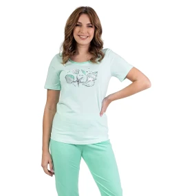 Dámské pyžamo model 21081312 green - Regina