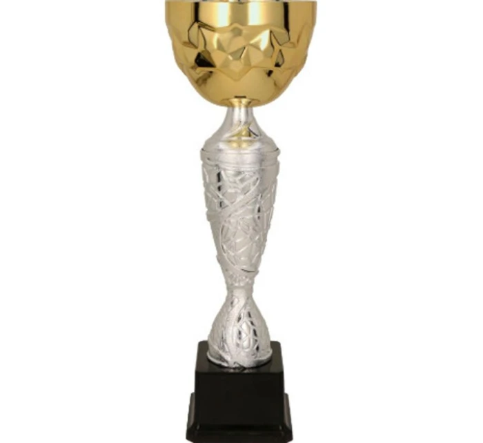 Zlatý a stříbrný kovový pohár model 21827610 Zlatý a stříbrný kovový pohár model 21827610