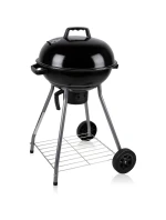 KULOVÝ ZAHRADNÍ GRIL REX STEEL 46CM S POPELNÍKEM