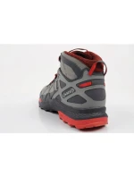 pánská kotníková obuv Goretex šedá červená model 21948444 - Aku