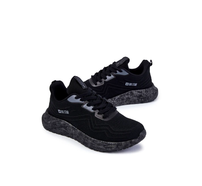 Lehká pánská sportovní obuv Big Star KK174018 Černá