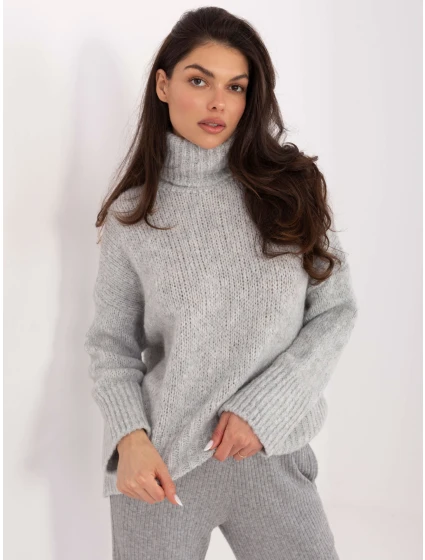 Sweter CH SW model 21776377 szary - FPrice Sweter CH SW model 21776377 szary - FPrice