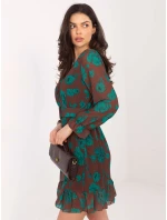 Šaty DHJ SK 12220 3.51P hnědá