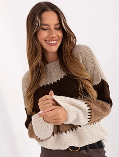 Sweter MI SW model 21441310 jasny beżowy - FPrice