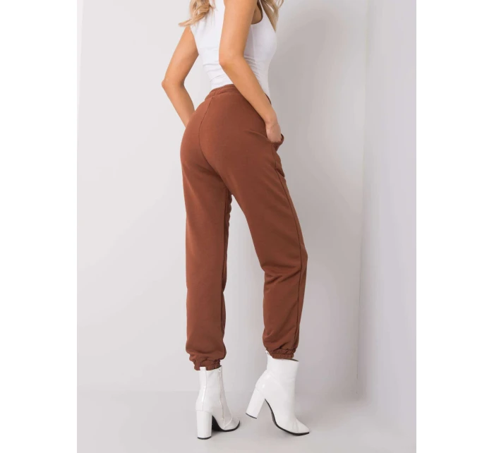 Tepláky RV DR 6120.03P tmavě hnědá