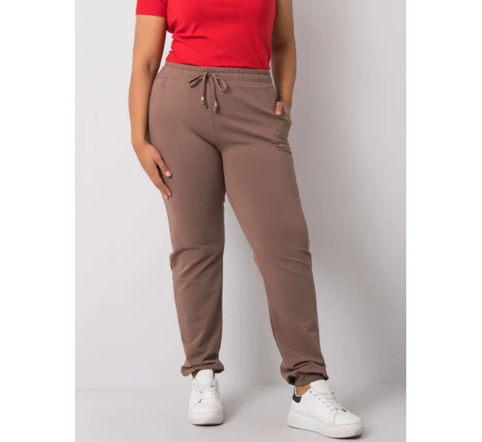 Tepláky RV DR 6301.88 hnědá