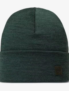 BUFF MERINO HEAVYWEIGHT BEANIE SOLID FOREST Čepice s kapucí