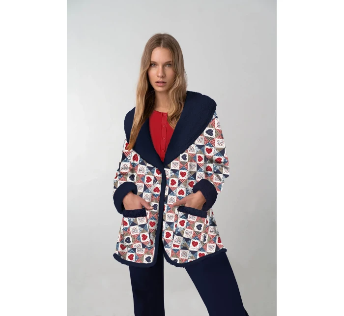 Župan s knoflíky model 18938402 - Vamp