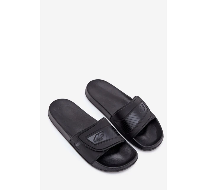 Pánské sandály Na Suchý zip model 21664822 Černé - 4F