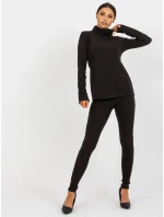 Dámská halenka LK BZ 509192.55P černá - FPrice Dámská halenka LK BZ 509192.55P černá - FPrice