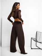 Tepláky RV DR A1061.80 tmavě hnědé Tepláky RV DR A1061.80 tmavě hnědé