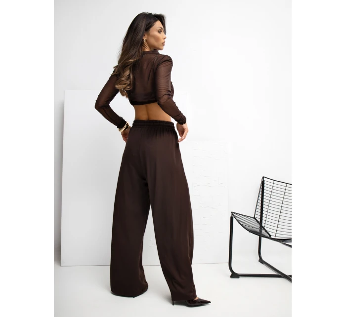 Tepláky RV DR A1061.80 tmavě hnědé Tepláky RV DR A1061.80 tmavě hnědé