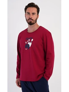 Pánské pyžamo dlouhé Bowling