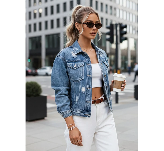 Dámská džínová bunda BILGON modrá FashionStreet TY4139