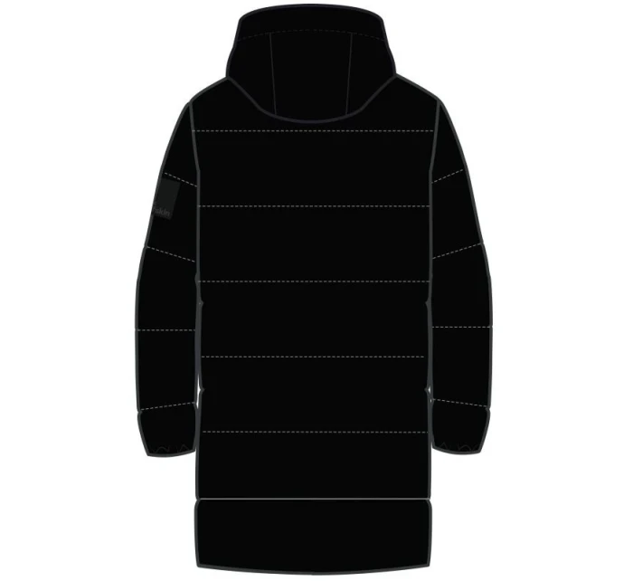 Jack Wolfskin pánská přechodná bunda DEUTZER LONG JKT M black prodyšná tkanina black (1207451_6000) pánské