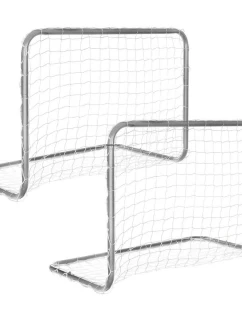Sada 2 fotbalových branek se sítí 78x56x45 cm