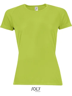 SOL'S Sporty Women Dámské raglánové sportovní tričko 25.1159 apple green