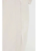 Dámské kalhoty UW0UW04771 ABH sv. béžové - Tommy Hilfiger