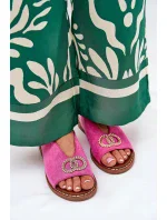 Dásmské sandály A8228 růžové - Yolera