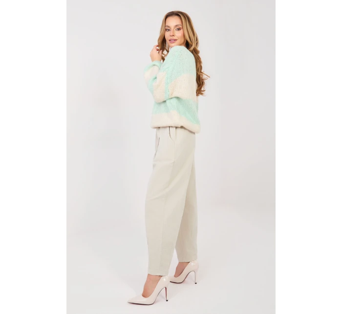 Kordové kalhoty model 224386 Italy Moda