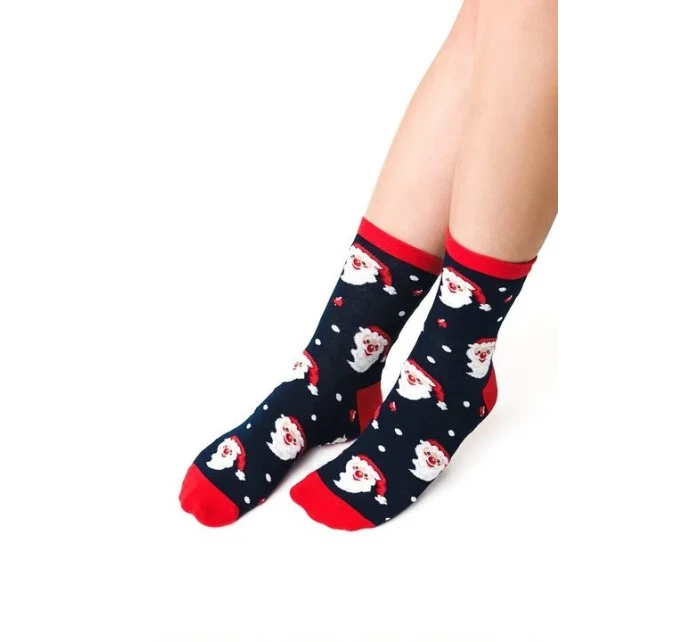 Ponožky Steven art.136 Świąteczne damskie 35-40