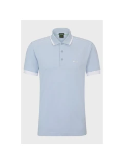 Pánská modrá polokošile BOSS Paddy 1 Bright Purple regular fit (50512995-527)