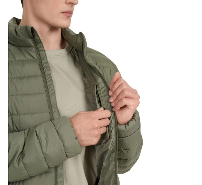 Pánská péřová bunda  khaki WAW25TDJA 43S pánské model 21396443 - 4F