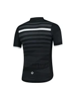 Rogelli STRIPE dres 2XL černobílý