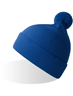 WindS Pletená čepice s bambulí royal model 22450563 - Atlantis Headwear