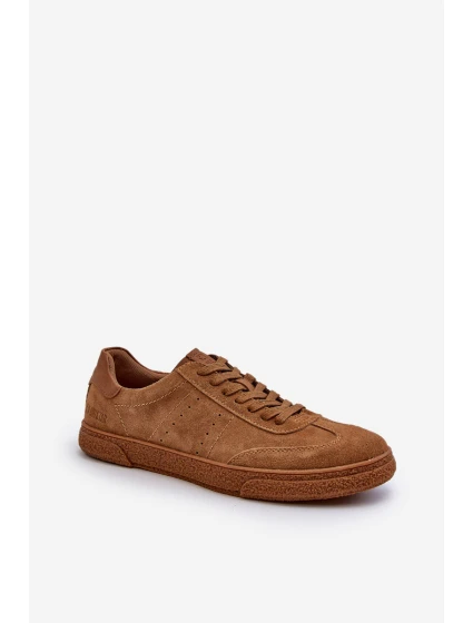 Pánské semišové tenisky Big Star model 21654642 Camel - Big Star Shoes