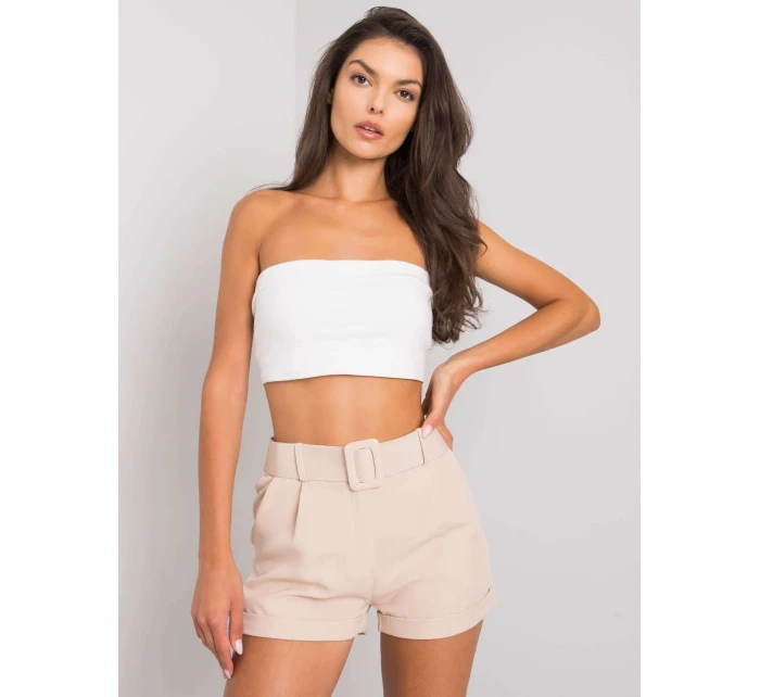 DHJ SN 13193 šortky.13P béžová