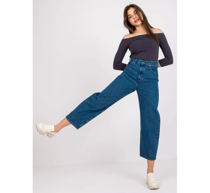 Džíny RO kalhoty SP model 17228490 tmavě modrá - FPrice Džíny RO kalhoty SP model 17228490 tmavě modrá - FPrice