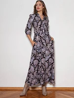 Dámské šaty s dlouhým rukávem SUK205 - Lanti