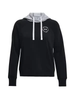 Dámská mikina Rival Fleece CB W 1373031 001 černo-šedá - Under Armour