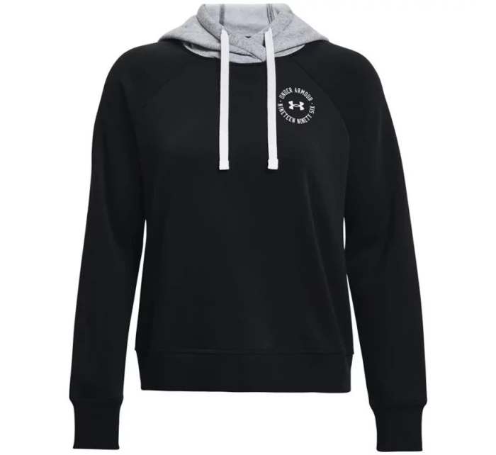 Dámská mikina Rival Fleece CB W 1373031 001 černo-šedá - Under Armour