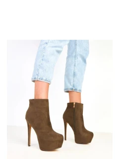 Boty na podpatku model 217915 Solea